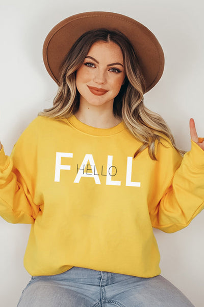 Hello Fall 4417 sweatshirt - Korvel