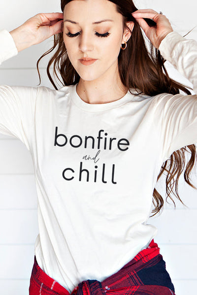 Cozy Bonfire Vibes Unisex Long Sleeve Tee - Korvel