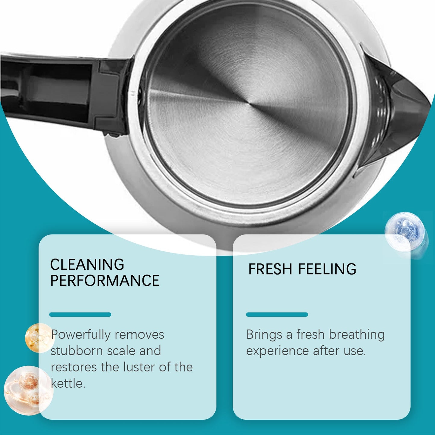 Kettle Descaling Powder Electric Kettle Cleaning Descaling Brightening Household Kettle Scale Cleaner - Korvel