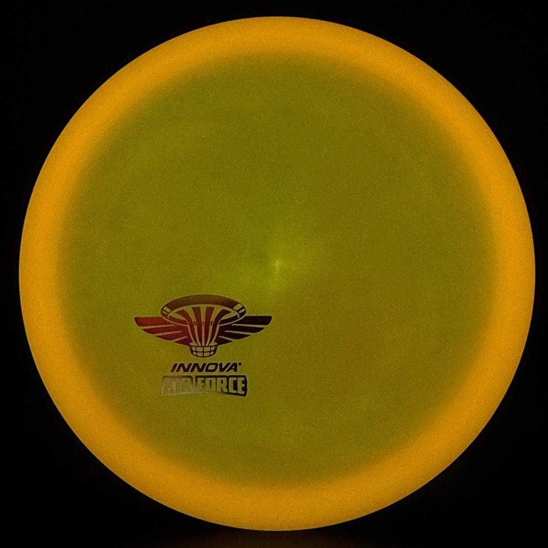Color Glow Champion Eagle - Disco de Golf Driver con Sello de la Fuerza Aérea