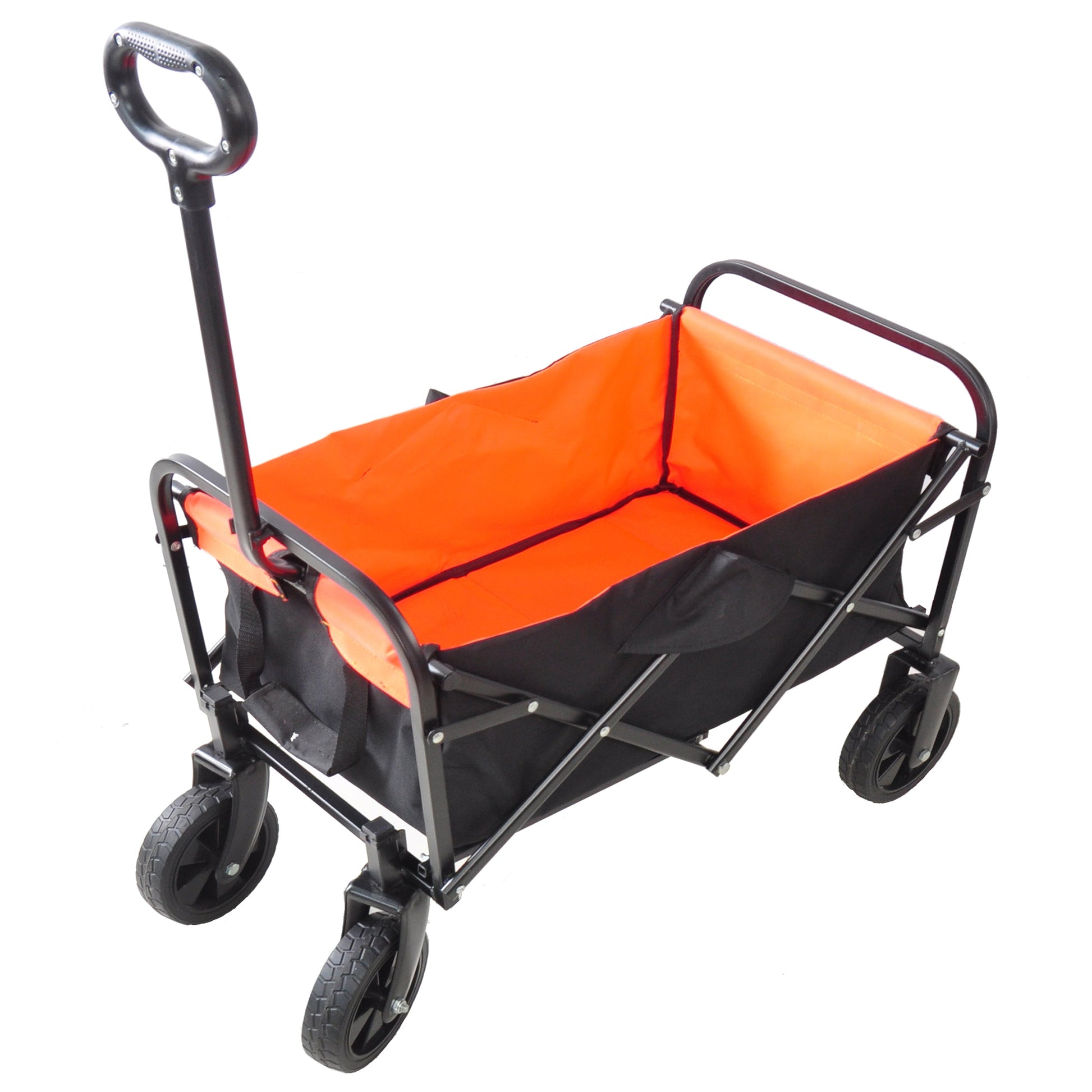 Folding Wagon Garden Shopping Beach Cart - Korvel