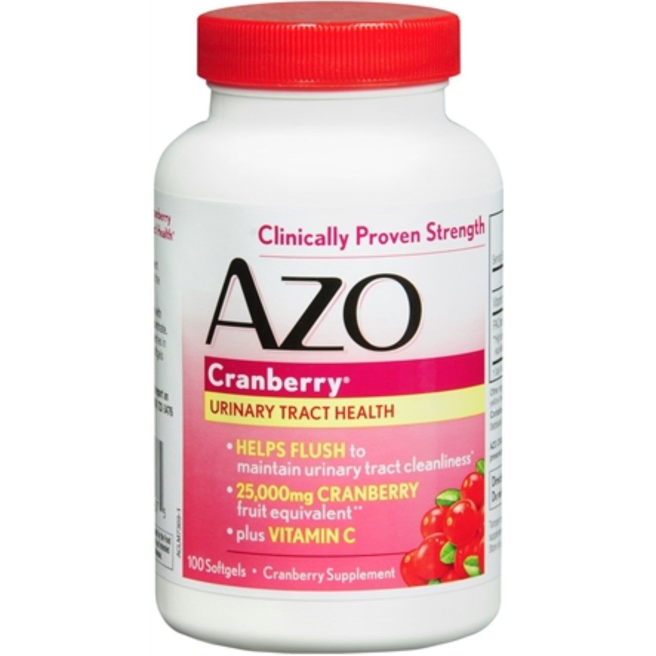 Supplément de canneberge Azo en gélules molles - 100 unités