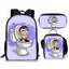 Conjunto de mochila Skibidi Toilet Man de 3 piezas para la escuela
