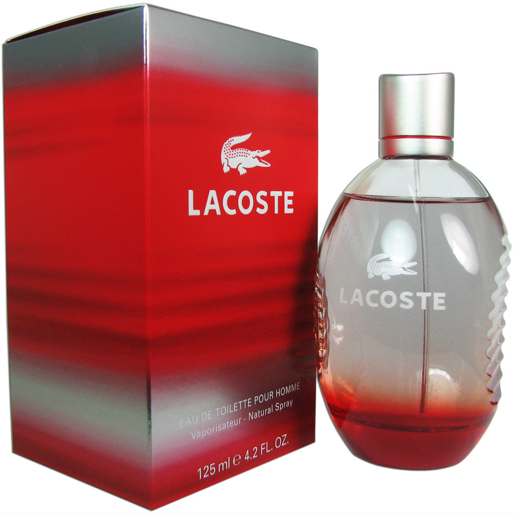 Lacoste Red Eau de Toilette pour hommes - 4,2 oz