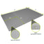 ProsourceFit 0.75" Exercise Puzzle Mat for Versatile Flooring