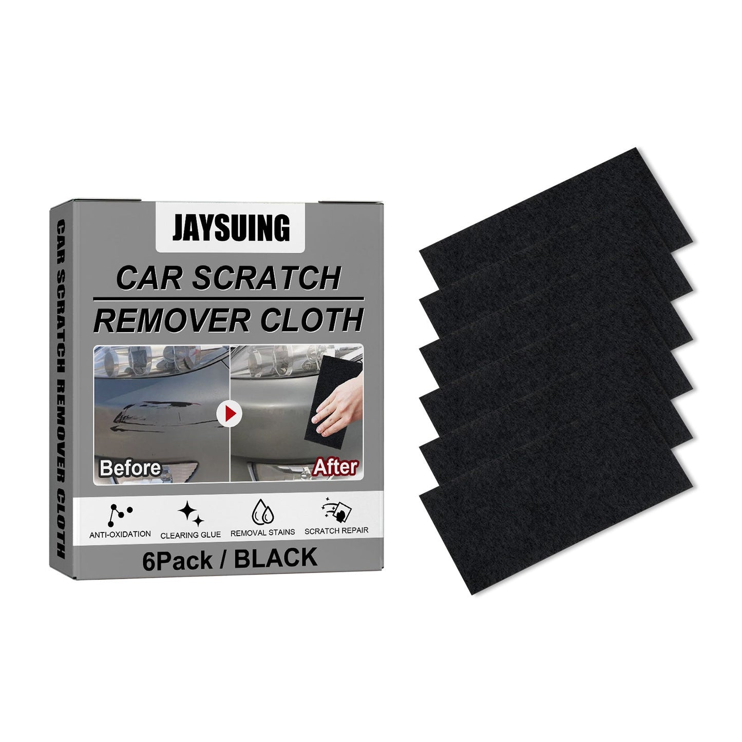 Chiffon de Retrait de Rayures de Voiture Premium - Technologie Nano Flash