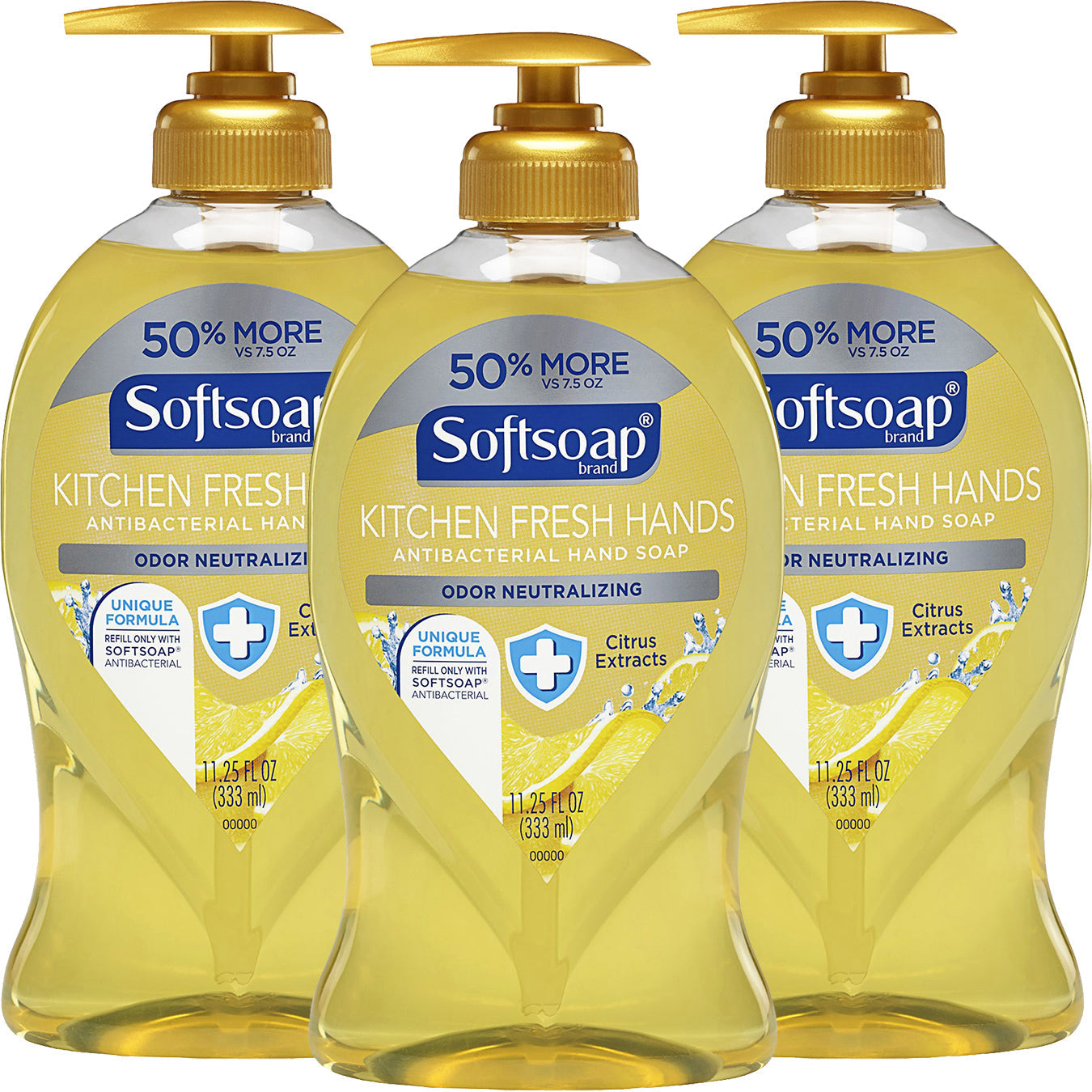 Jabón de Manos Antibacteriano Softsoap, Fresco de Cocina – 11.25 Fl Oz