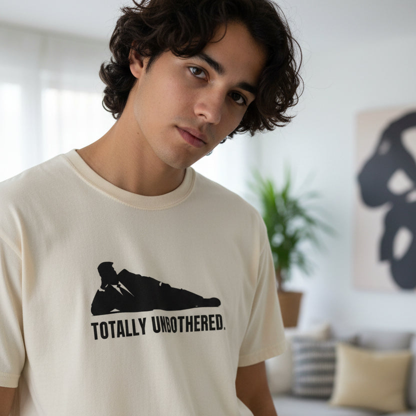 Totally Unbothered Unisex Statement T-Shirt
