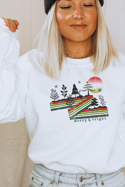 Christmas Trees Sweatshirt 4436 - Korvel