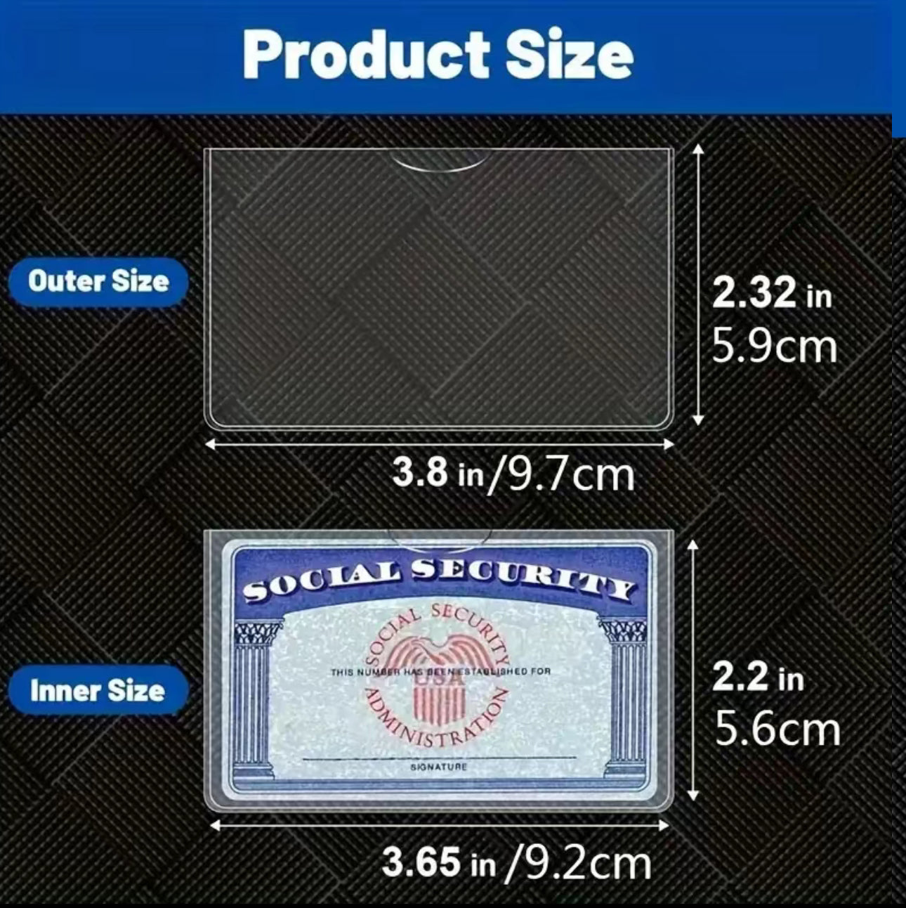 MediShield Card Protector - Durable Card Sleeves