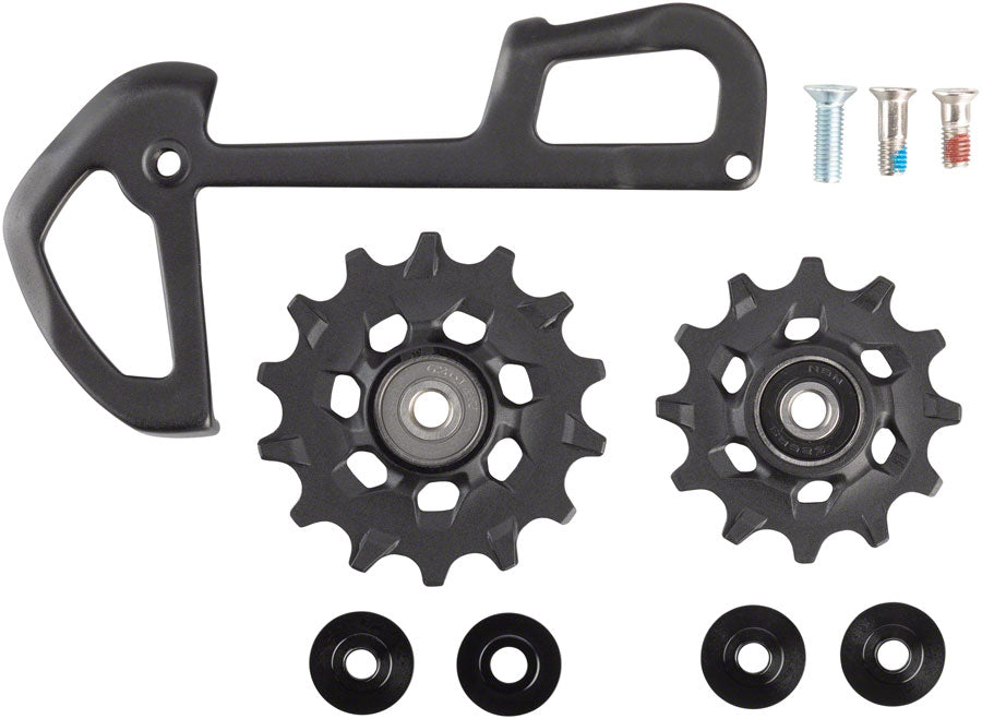 Conjunto de polea y jaula interior del cambio trasero SRAM EX1 - 8 velocidades negro