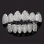 Hip hop braces with copper zircon micro inlaid with real gold Halloween teeth decoration exaggerated hiphopgrills - Korvel