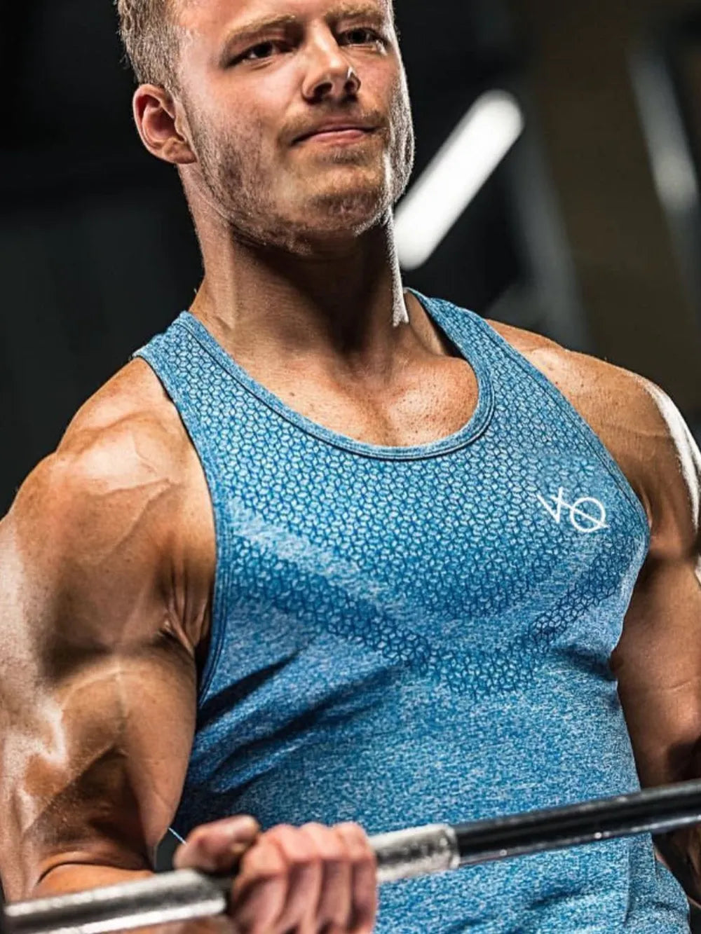 Débardeur actif à encolure ronde grande taille pour homme