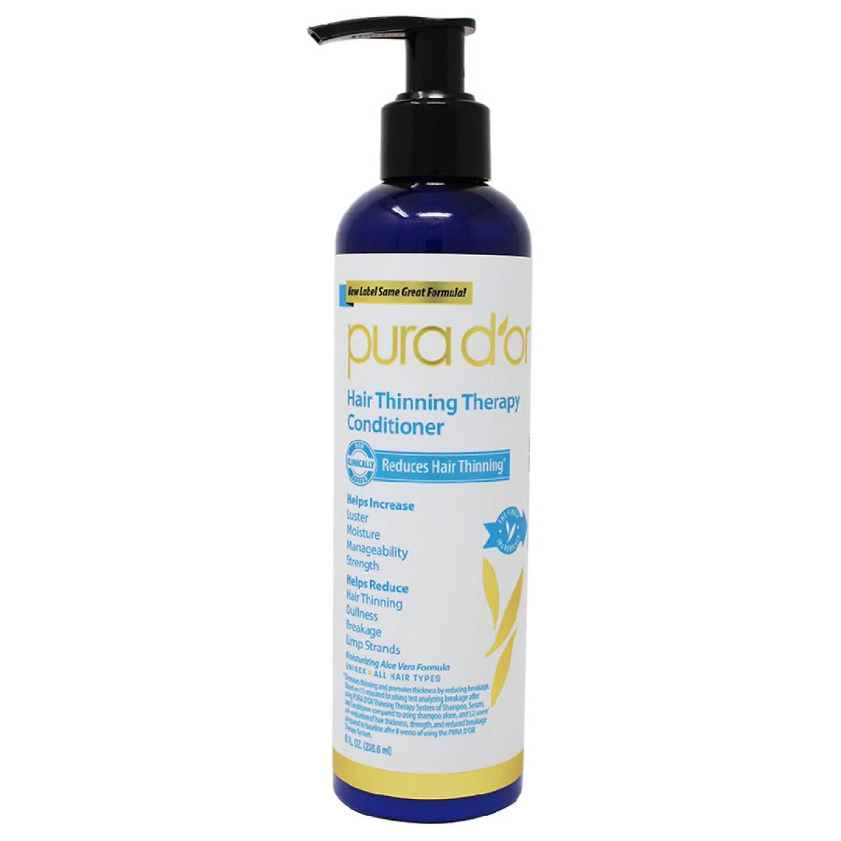Après-shampoing Pura Dor Thérapie contre l'amincissement des cheveux - 8 Oz