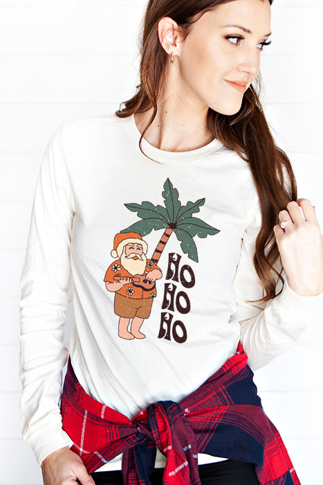 Ho Ho Ho Long Sleeve T-Shirt - Korvel