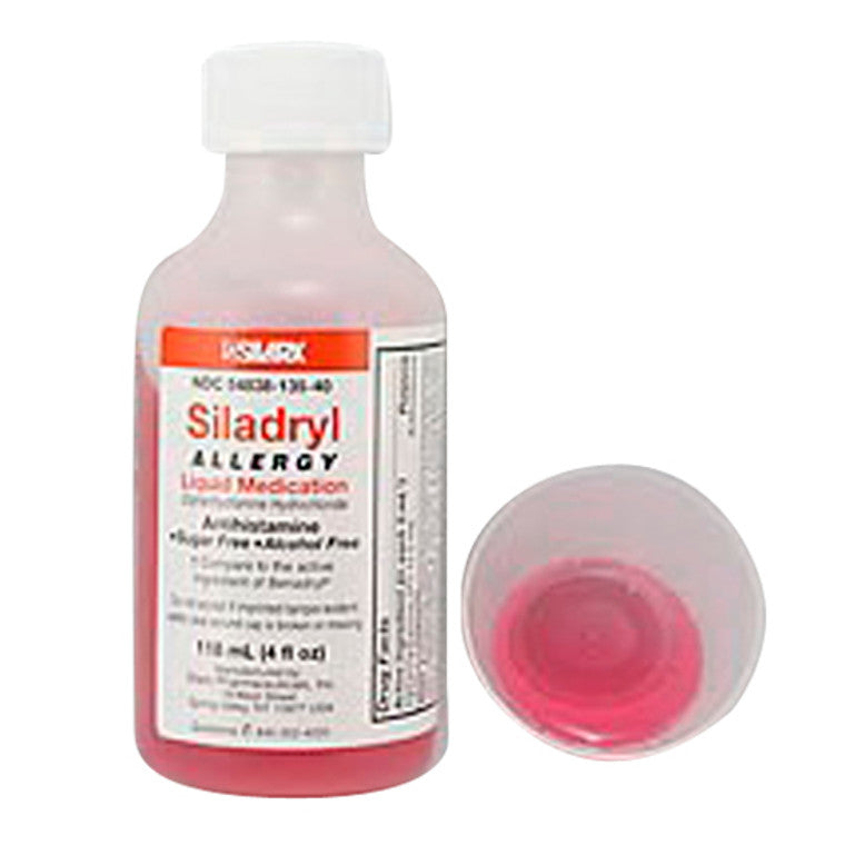 Siladryl Liquid SF AF 12.5/5ml - Produit d'œuf de qualité supérieure