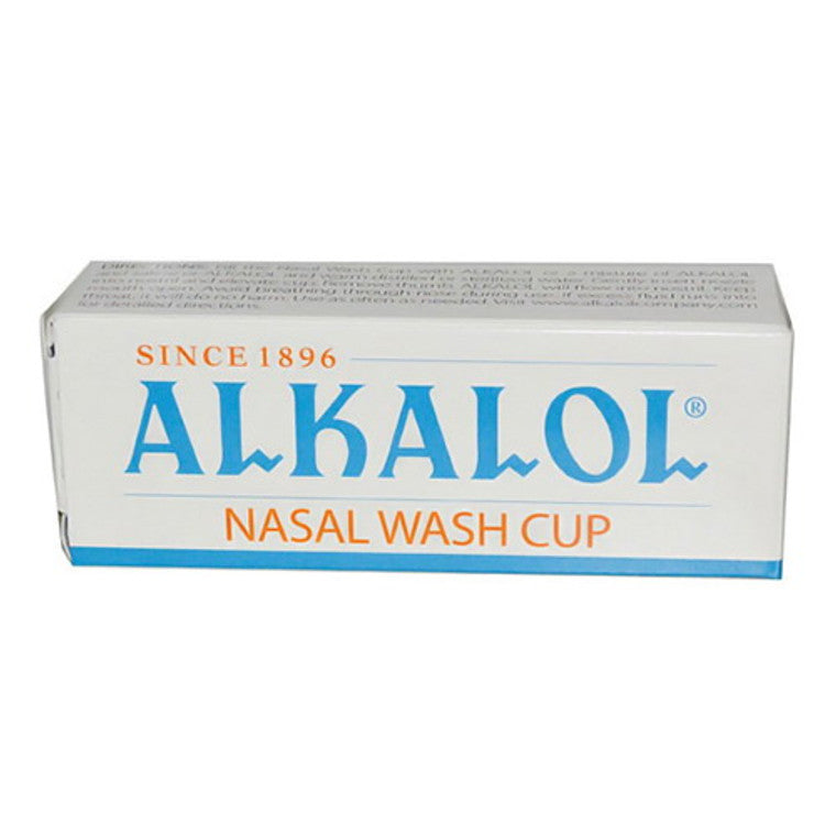 Taza de Lavado Nasal Alkalol - Aplicador de Vidrio Original