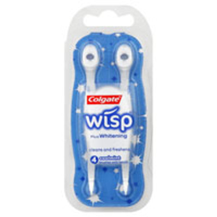 Brosses à dents manuelles Colgate Wisp Optic White - Coolmint