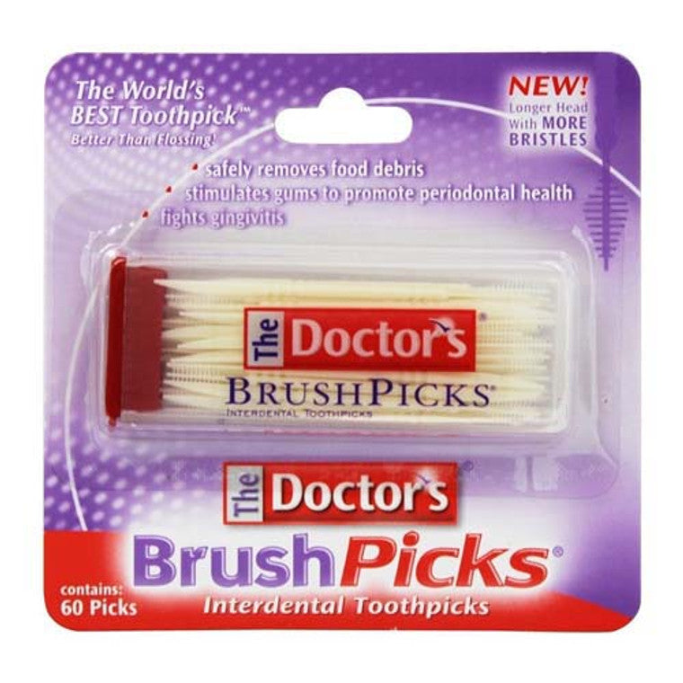 Palillos de Dientes Doctor's The Brushpicks - 60 Palillos