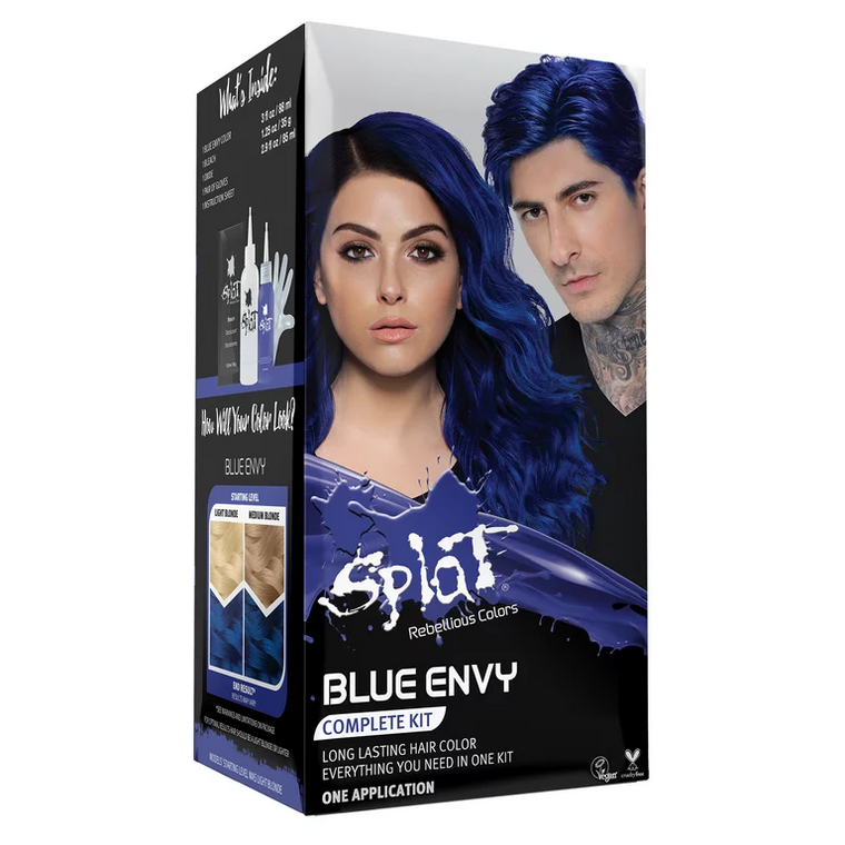 Splat Hair Color Complete Kit - Blue Envy