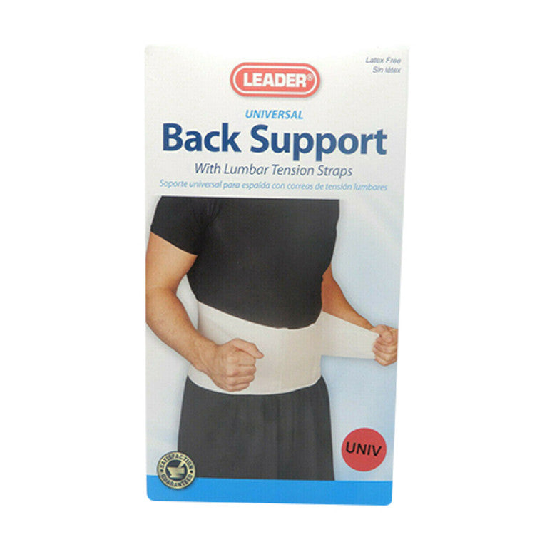 Support lombaire Leader avec sangles de tension - Ajustement universel