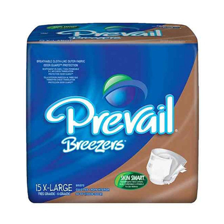 Prevail First Quality Unisex Adult Incontinence Briefs