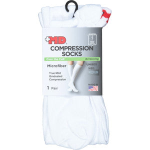 Chaussettes de compression en microfibre MD Plus jusqu'au mollet