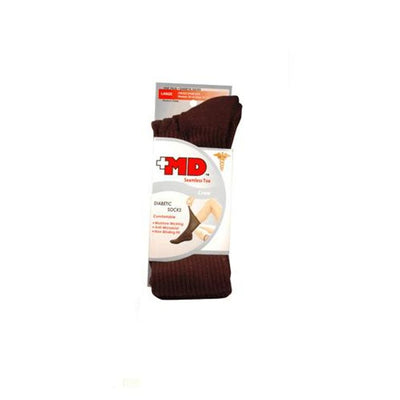 Chaussettes Diabétiques Noires MD - Grande Taille