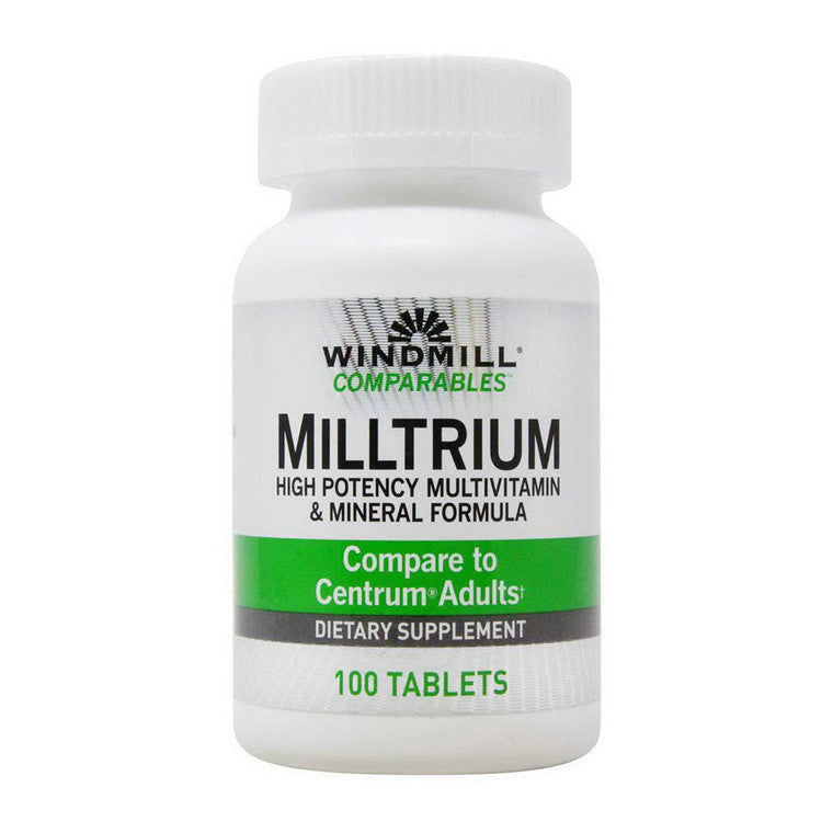 Windmill® Milltrium Formule Multivitaminique et Minérale Haute Potence