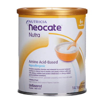 Neocate Nutrica Amino Acid Based Powder, Unflavored - 14 Oz