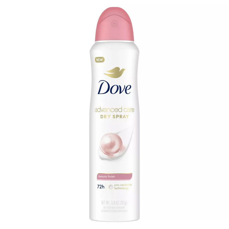Dove Advanced Care Beauty Finish Antiperspirante Spray - 3.8 oz