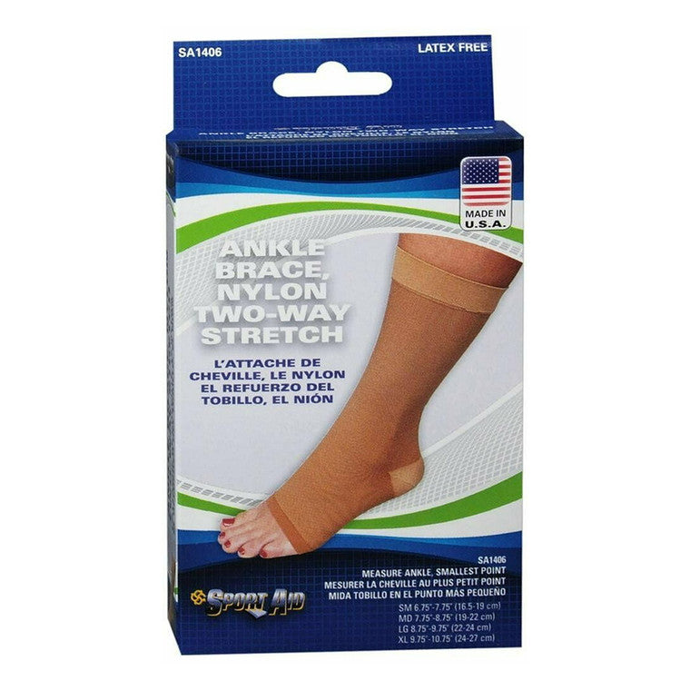Férula de Tobillo de Nylon Sport Aid - Tamaño Grande