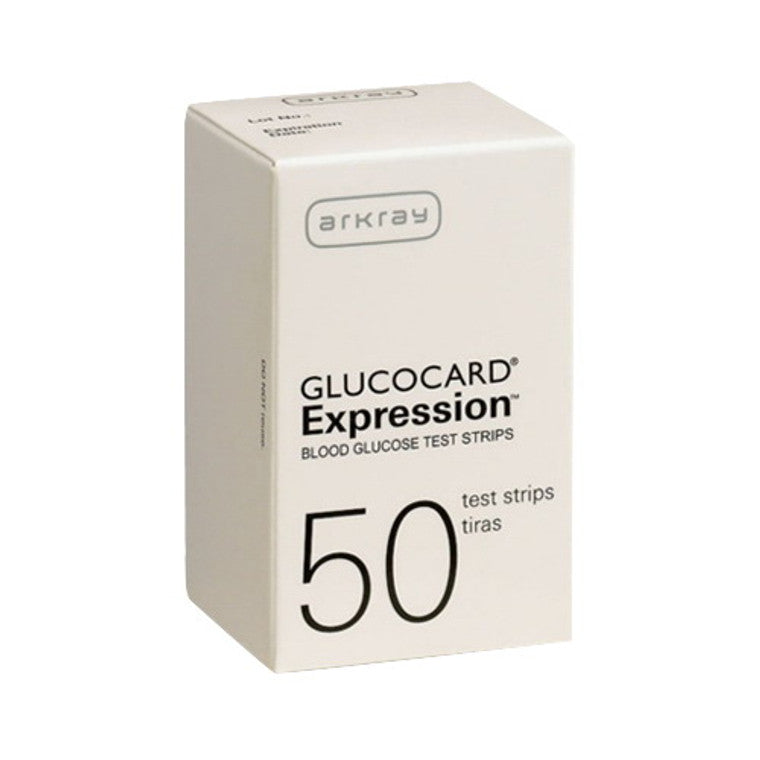 Bandes de test de glucose Glucocard Arkray Expression