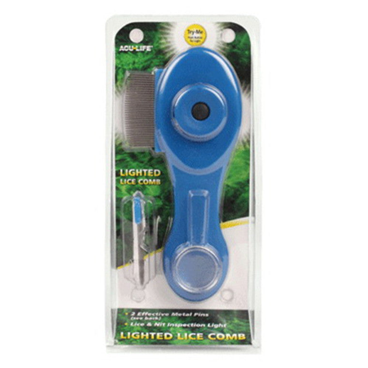 Aculife Lighted Lice Comb – Enhanced Visibility for Effective Lice Treatment