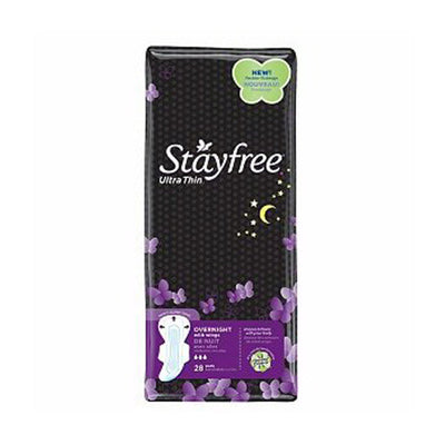 Stayfree Ultra Thin Overnight Pads with Wings