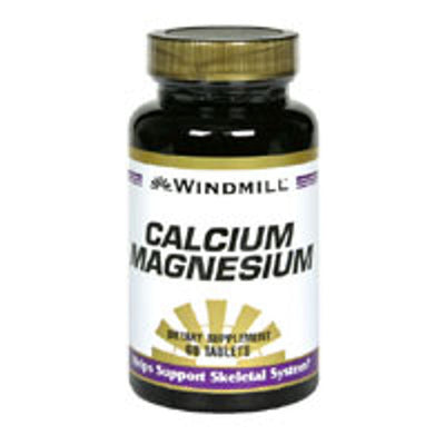 Windmill Calcium Magnesium Tablets 1000mg/500mg - 60 Count