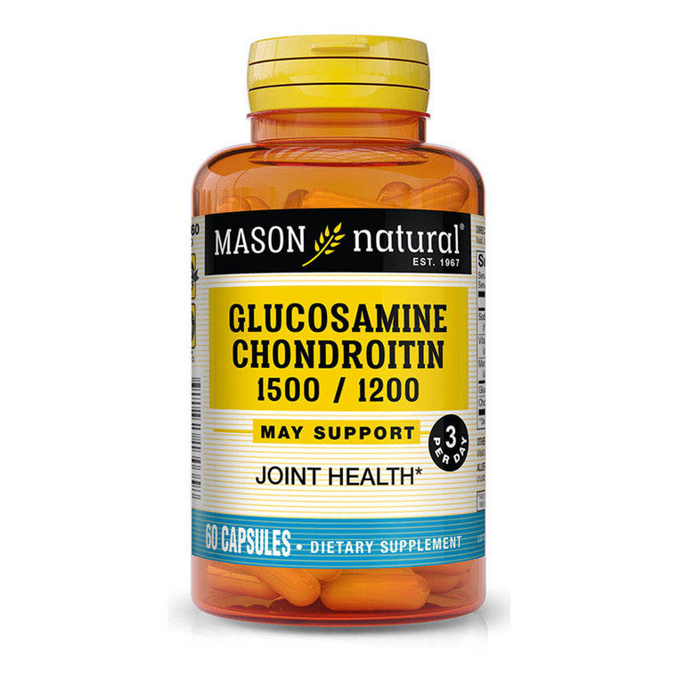 Mason Natural Salud Articular Glucosamina Condroitina - 60 Cápsulas