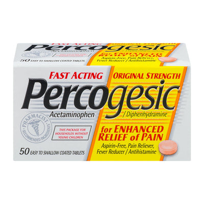 Percogesic Original Strength Pain Reliever Tablets