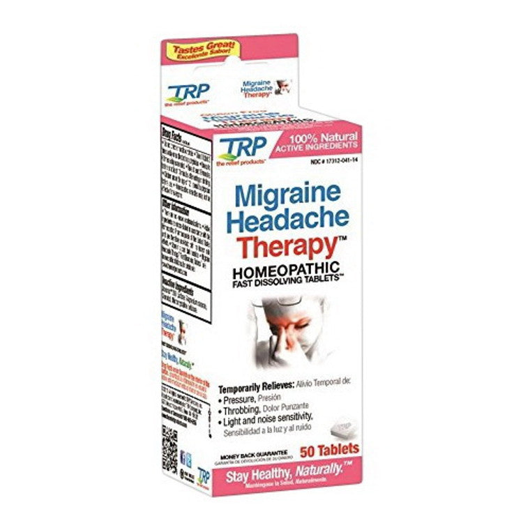 Comprimés de soulagement des migraines de TRP Company