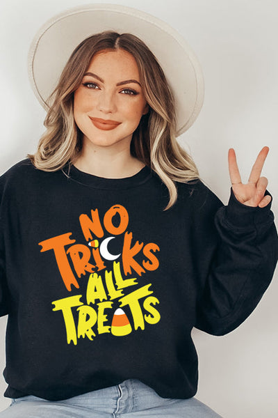 No Tricks All Treats Sweatshirt
