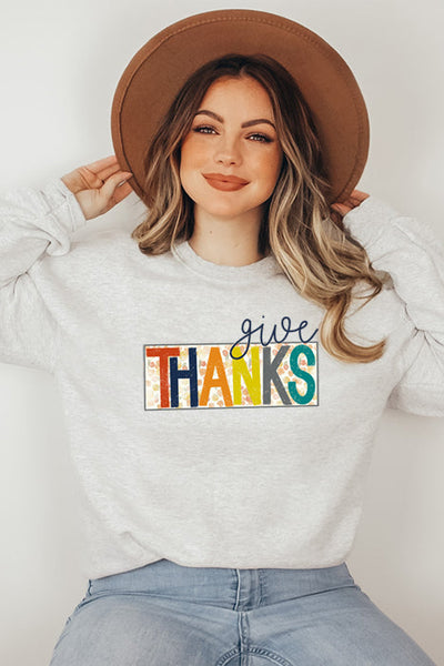 Give Thanks Sweatshirt