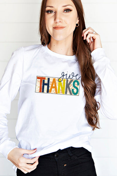 Give Thanks 4454 Longsleeve T-Shirt