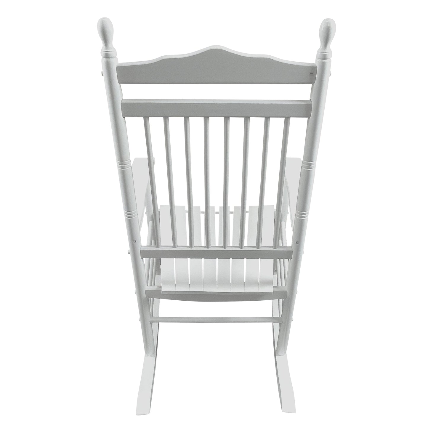 Premium White Balcony Porch Rocking Chair