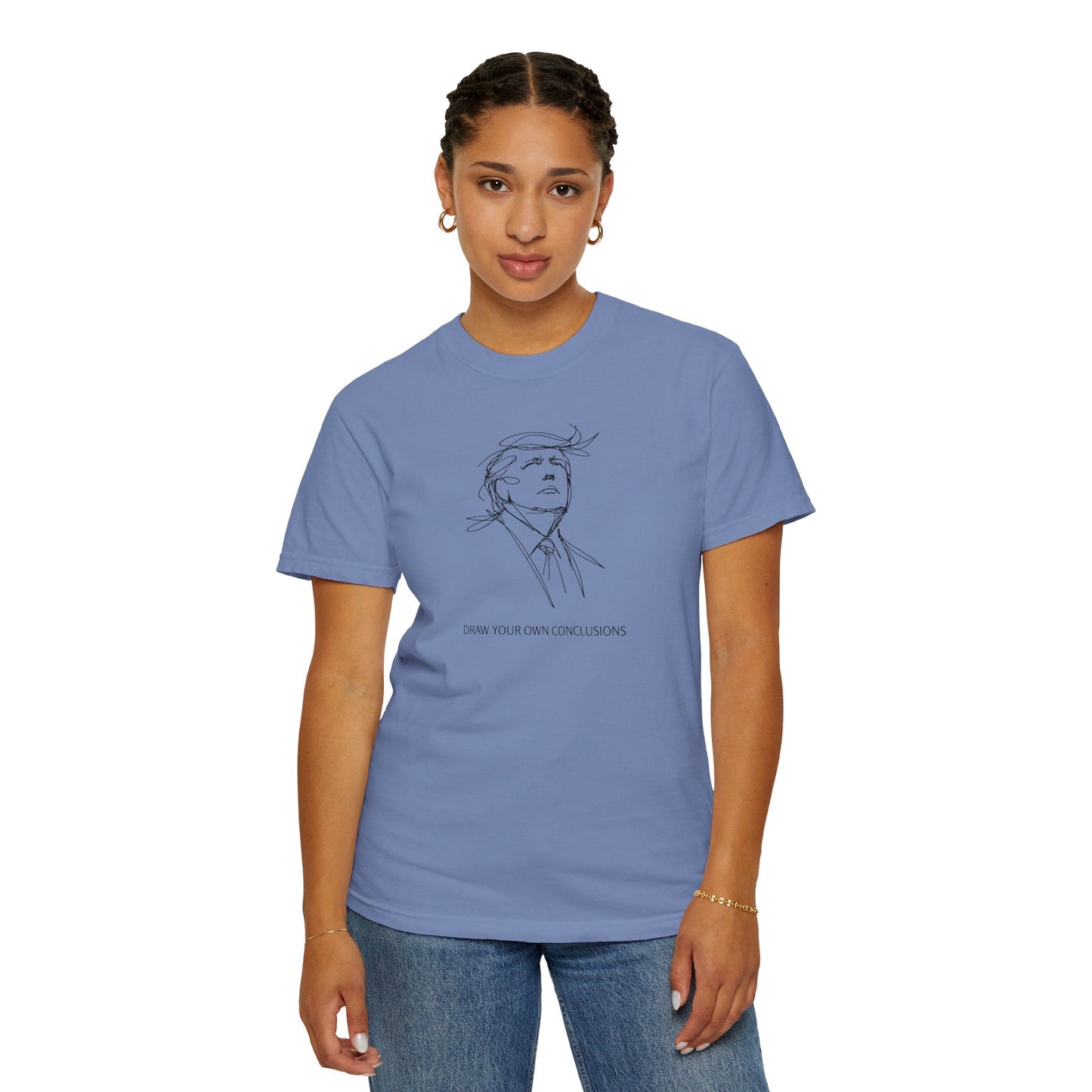 Saca tus propias conclusiones camiseta gráfica unisex
