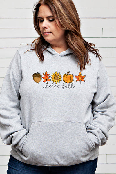 Hello Fall 4455Hoodie - Korvel