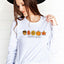 Hello Fall Leaves Longsleeve T-Shirt