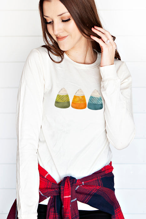 Candy Corns 4456 Longsleeve T-Shirt