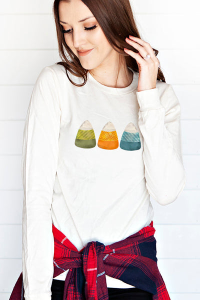 Candy Corns 4456 Longsleeve T-Shirt