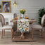 Jacquard table flag small fish green contrasting color dining table fabric holiday coffee table bed flag TV cabinet - Korvel