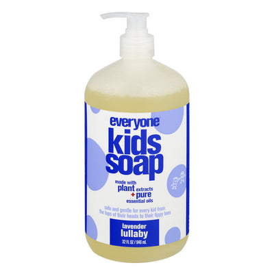 Everyone For Kids 3 In 1 Lavender Lullaby Soap - 32 Fl Oz